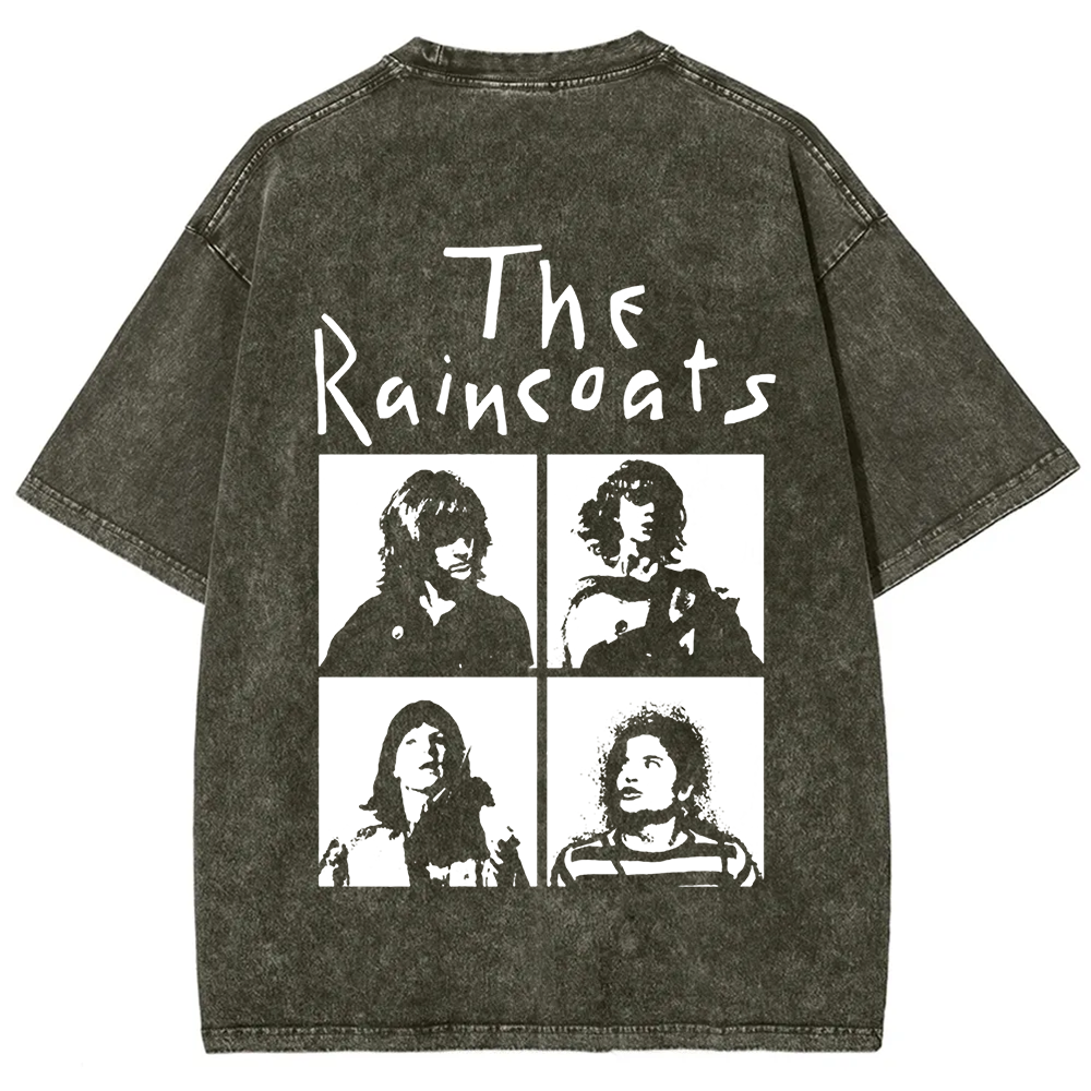 Unisex Vintage The Raincoats Punk Band t-Shirt
