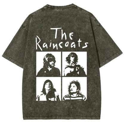 Unisex Vintage The Raincoats Punk Band t-Shirt