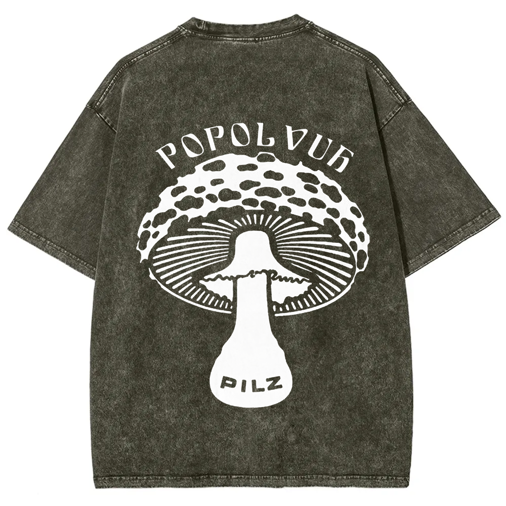 Unisex Vintage  Popol Vuh Rock Band t-Shirt
