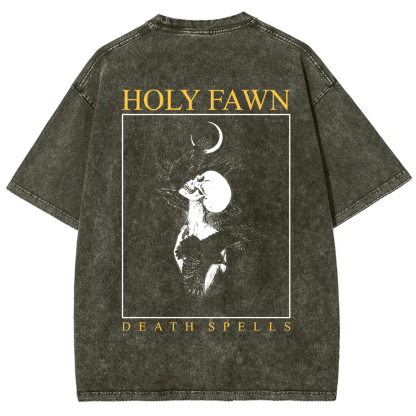 Unisex Vintage Holy Fawn Band t-Shirt