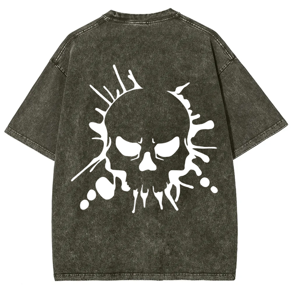 Unisex Vintage Skull Art t-Shirt