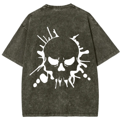 Unisex Vintage Skull Art t-Shirt