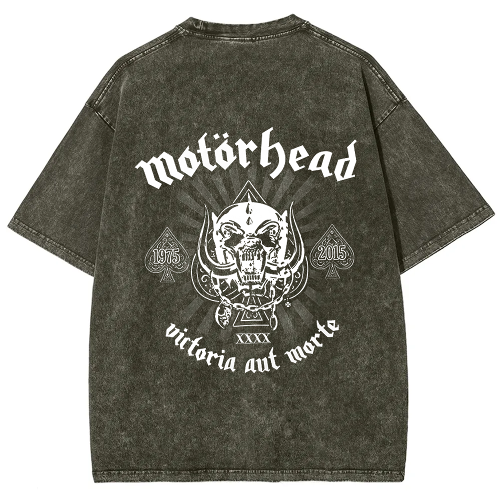 Unisex Vintage  Motörhead  Cotton Motorhead Heavy Metal Band t-Shirt