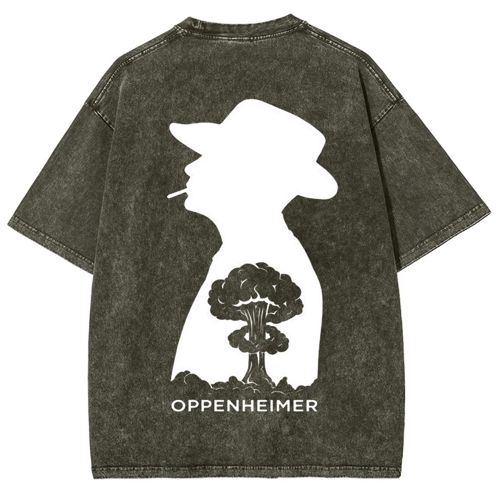 Unisex Vintage  Oppenheimer Movie  t-Shirt