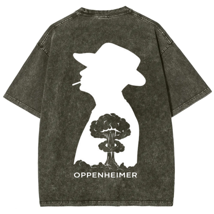 Unisex Vintage  Oppenheimer Movie  t-Shirt