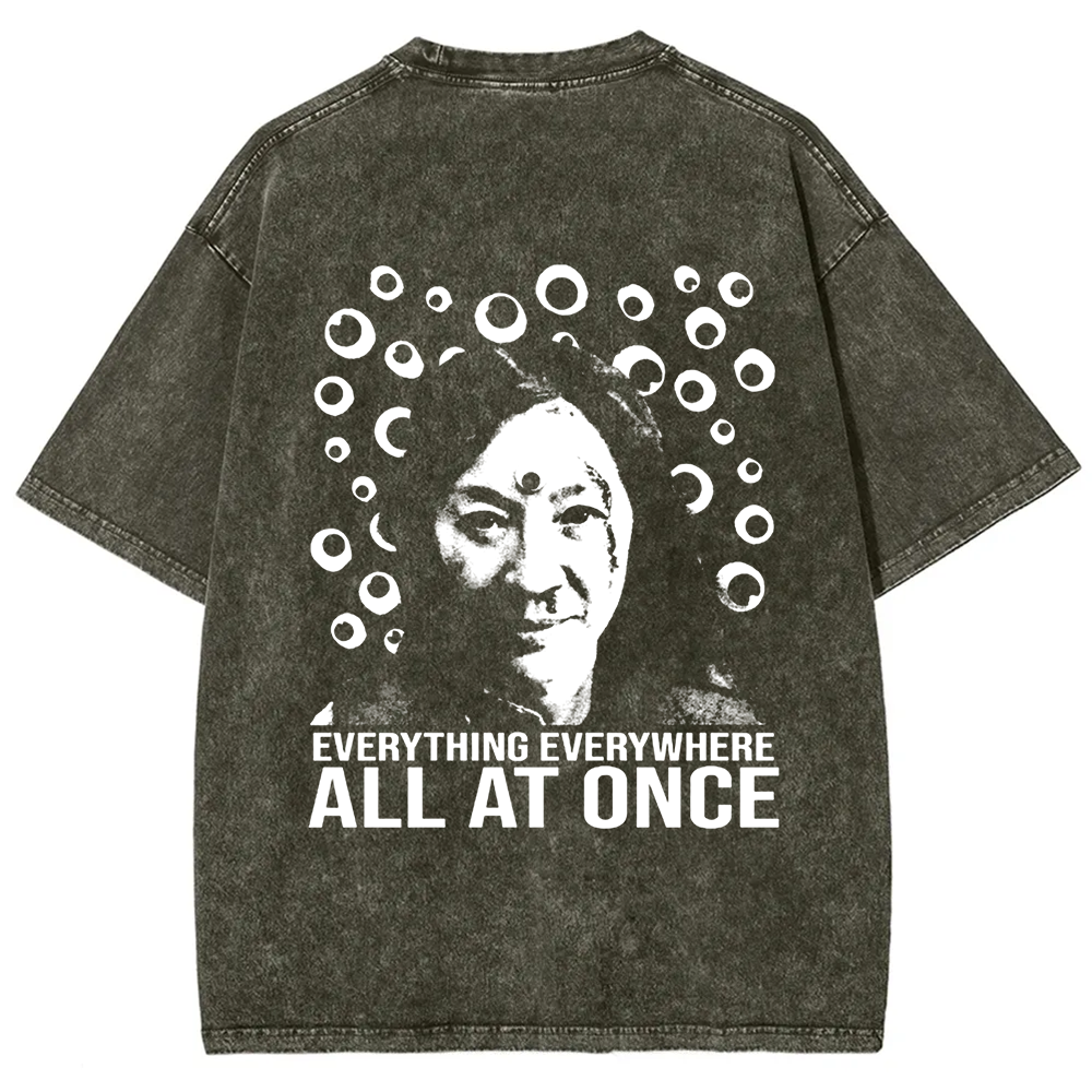 Unisex Vintage  Everything Everywhere All at Once Movie t-Shirt