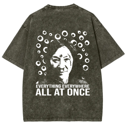 Unisex Vintage  Everything Everywhere All at Once Movie t-Shirt