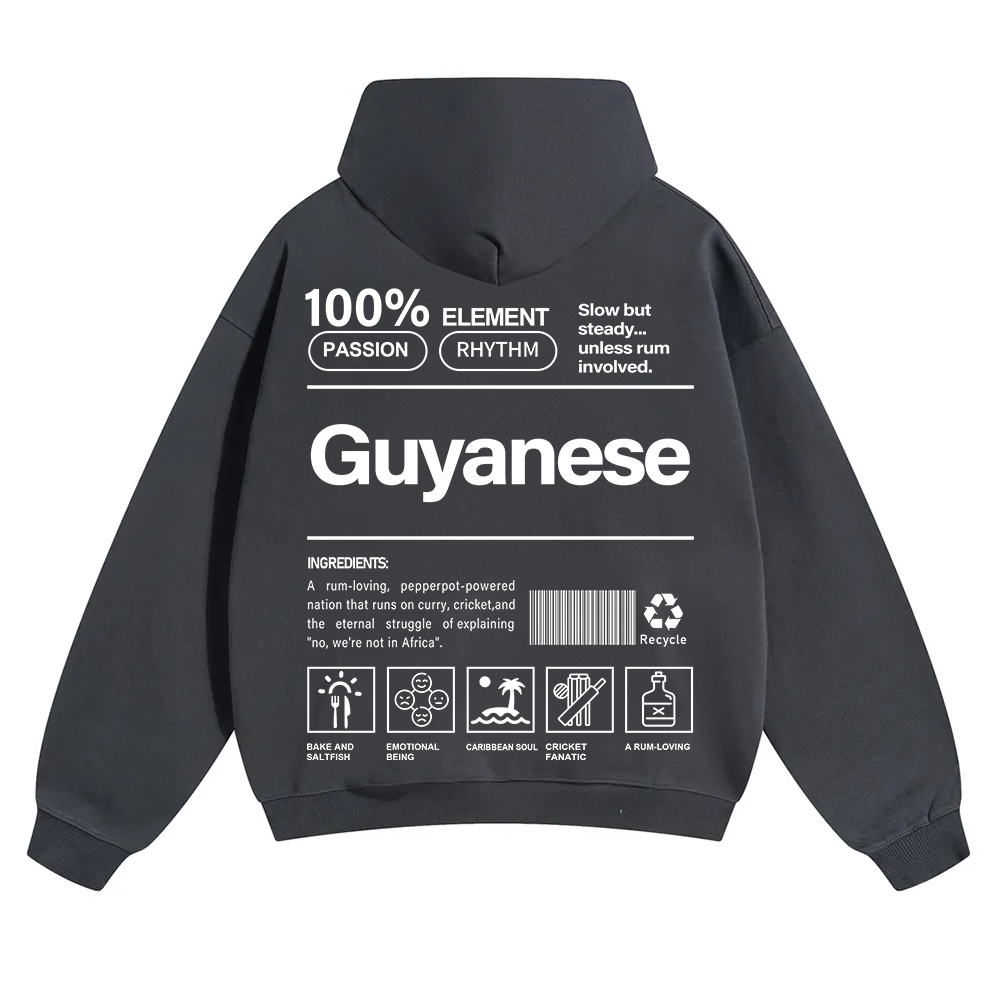 Guyanese Unisex Fit Color Hoodie wearishow