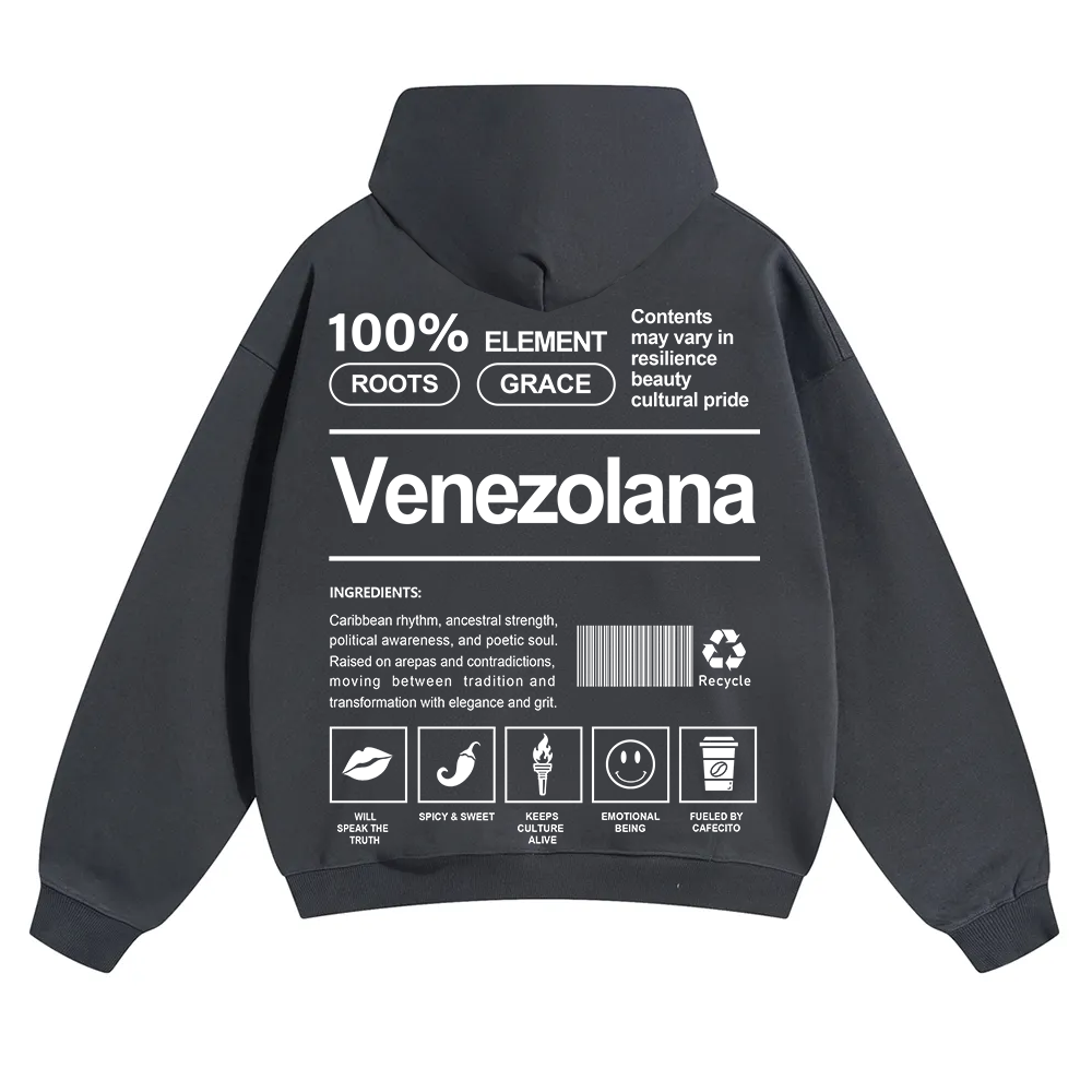 Venezolana Unisex Fit Color Hoodie wearishow