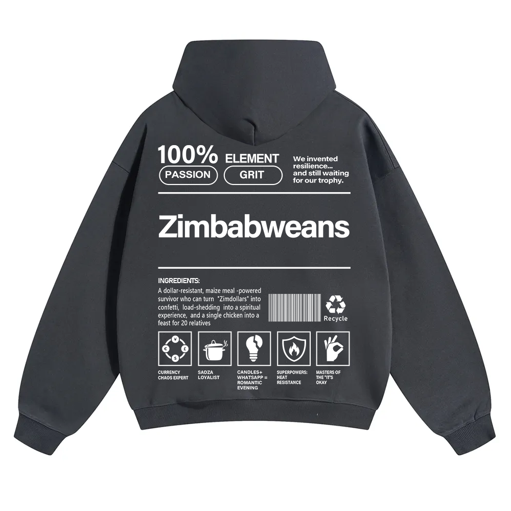 Zimbabweans Unisex Fit Color Hoodie wearishow