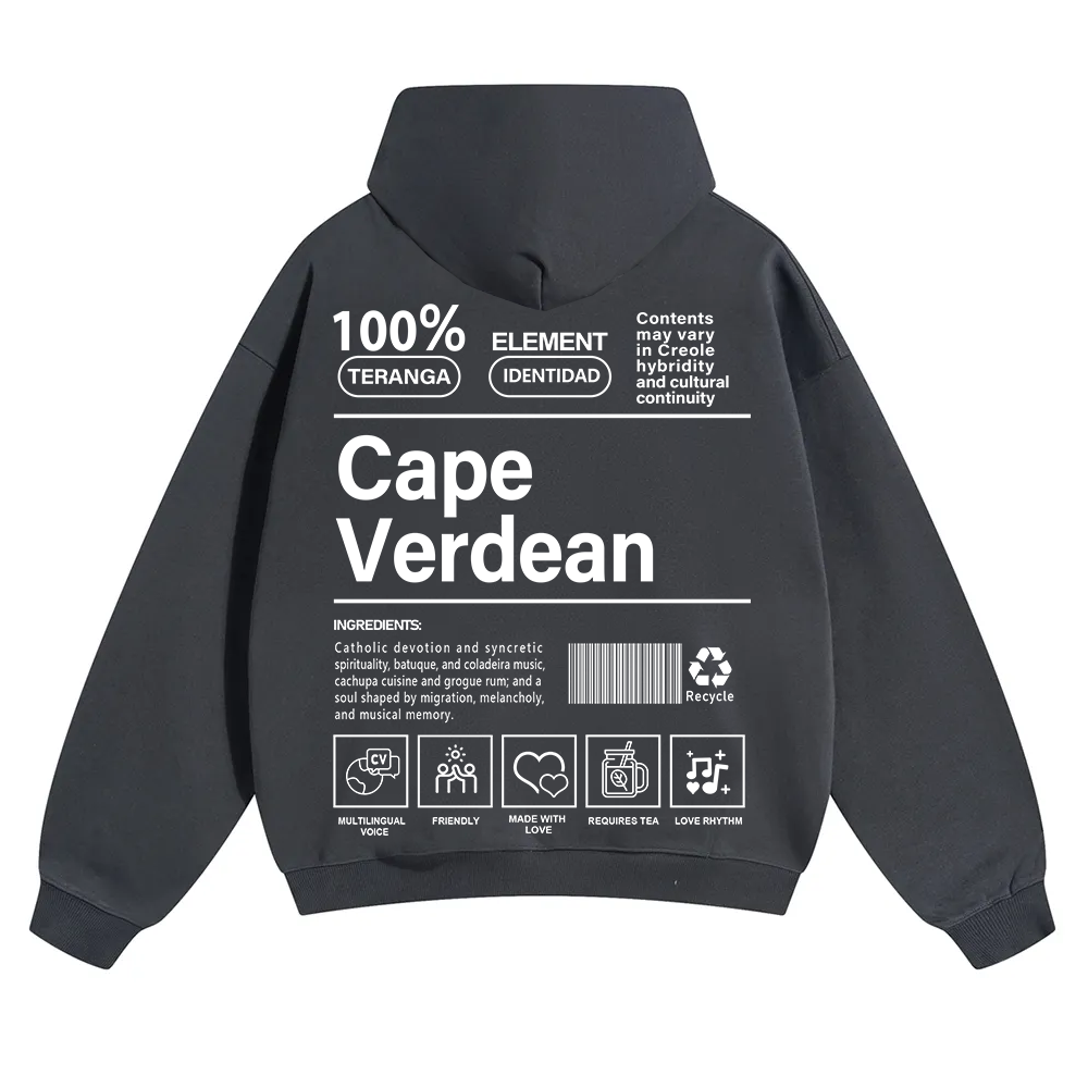 Cape Verdean Unisex Fit Color Hoodie wearishow