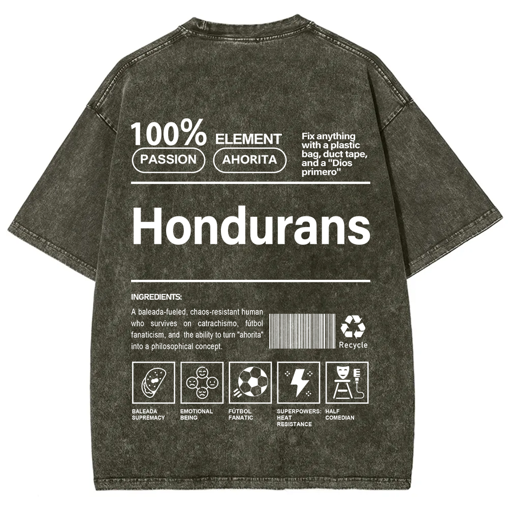 Hondurans Unisex Fit  Washed T-Shirt