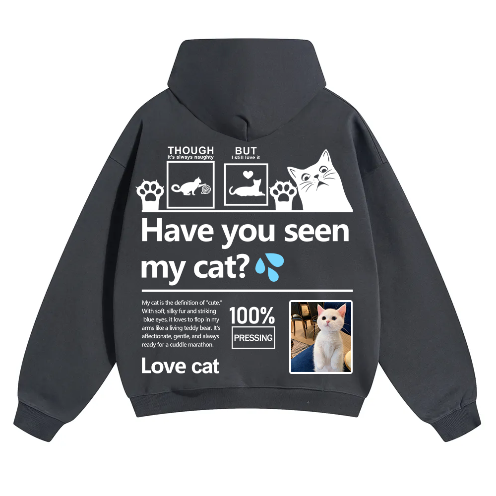 Cat Trick Customized Unisex Solid Color Hoodie wearishow