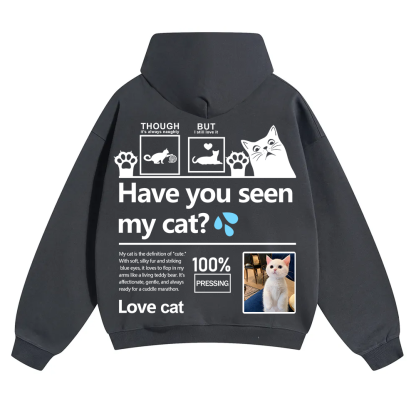 Cat Trick Customized Unisex Solid Color Hoodie wearishow