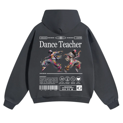 Dance Teacher Unisex Solid Color Hoodie wearishow