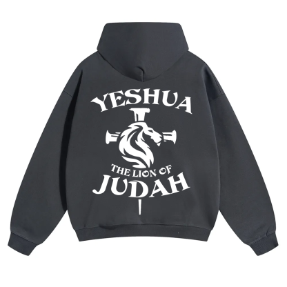 Yeshua Unisex Solid Color Hoodie wearishow