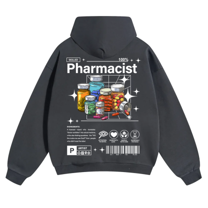 Pharmacist Unisex Solid Color Hoodie wearishow