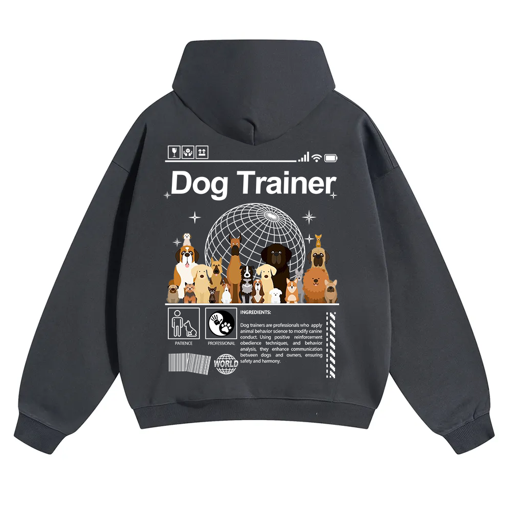 Dog Trainer Unisex Solid Color Hoodie wearishow
