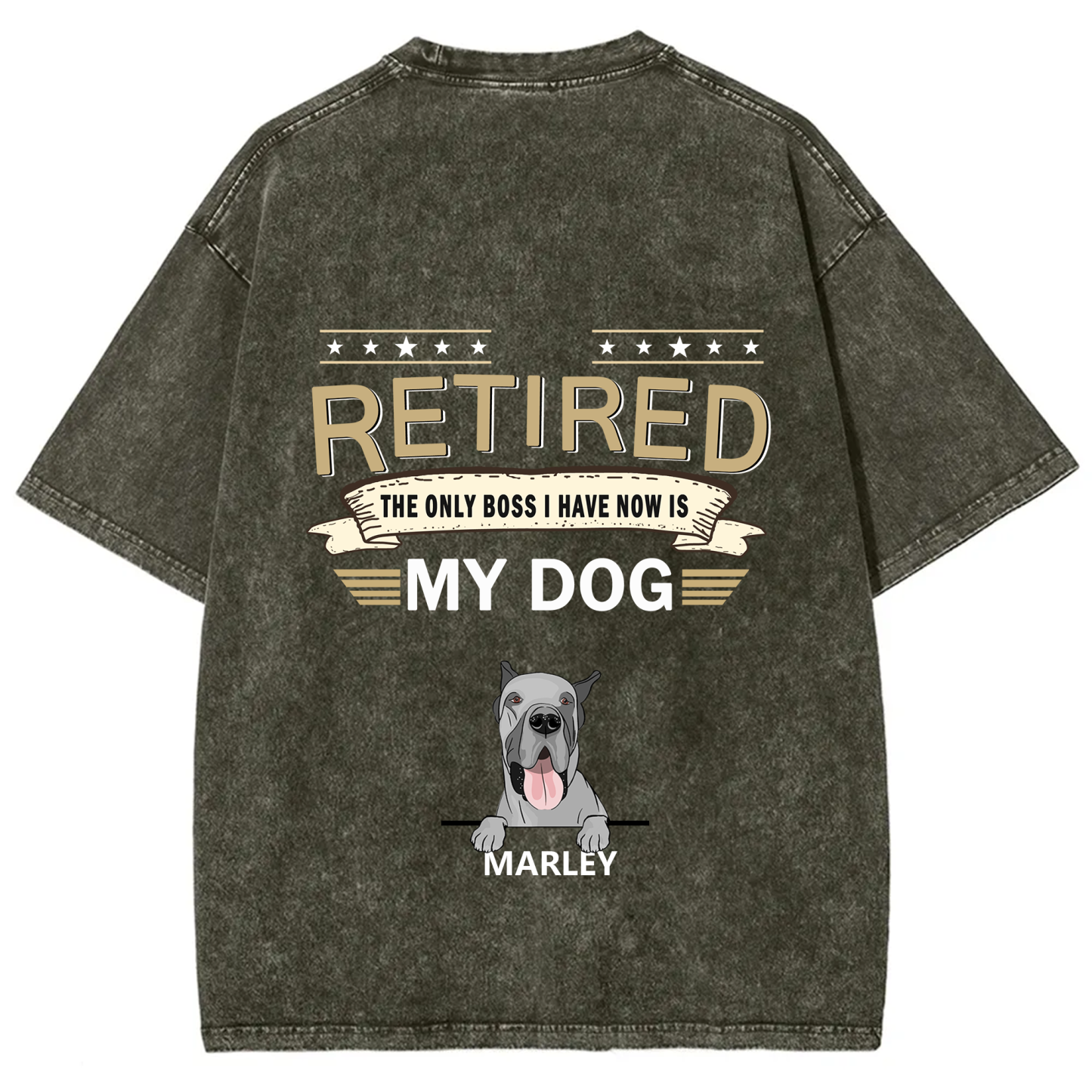 The Only Boss I Have - Personalized Custom Unisex T-shirt