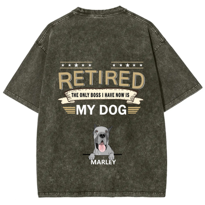 The Only Boss I Have - Personalized Custom Unisex T-shirt