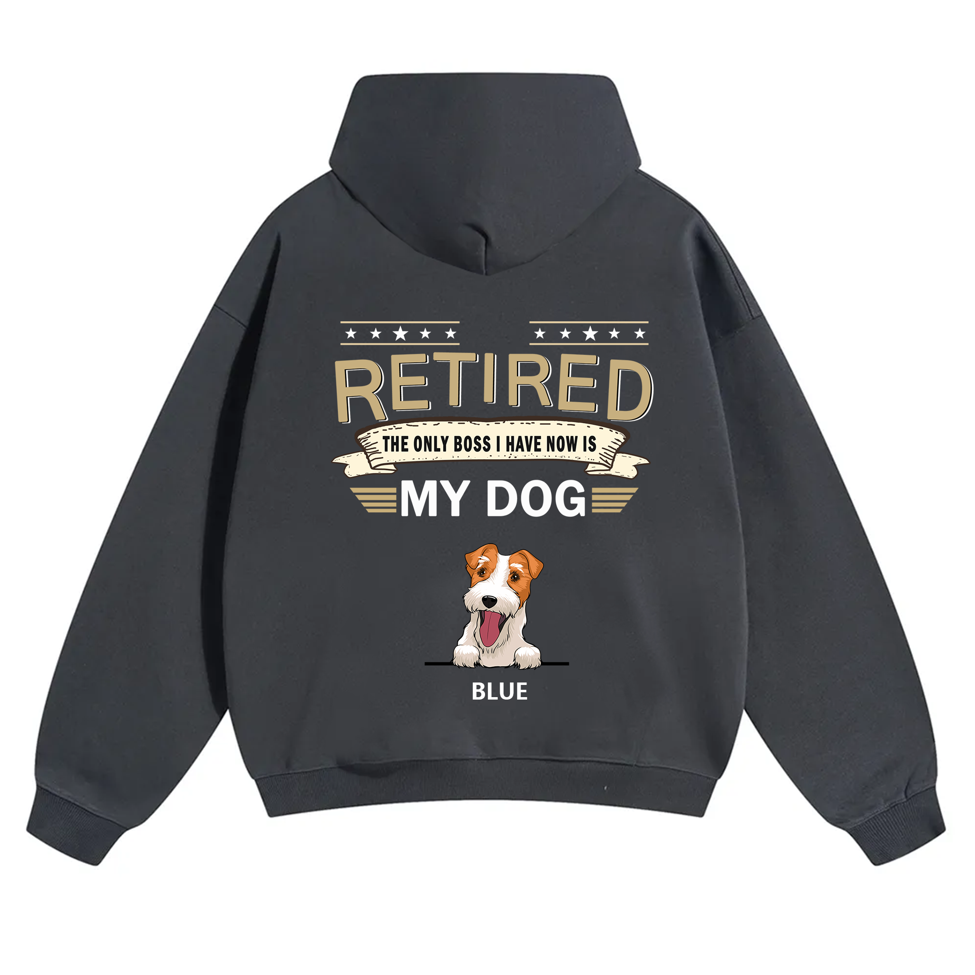 The Only Boss I Have - Personalized Custom Unisex Hoodie