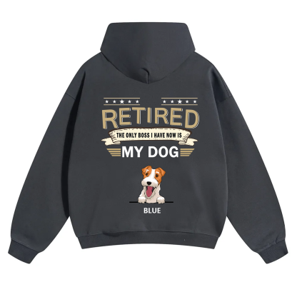 The Only Boss I Have - Personalized Custom Unisex Hoodie