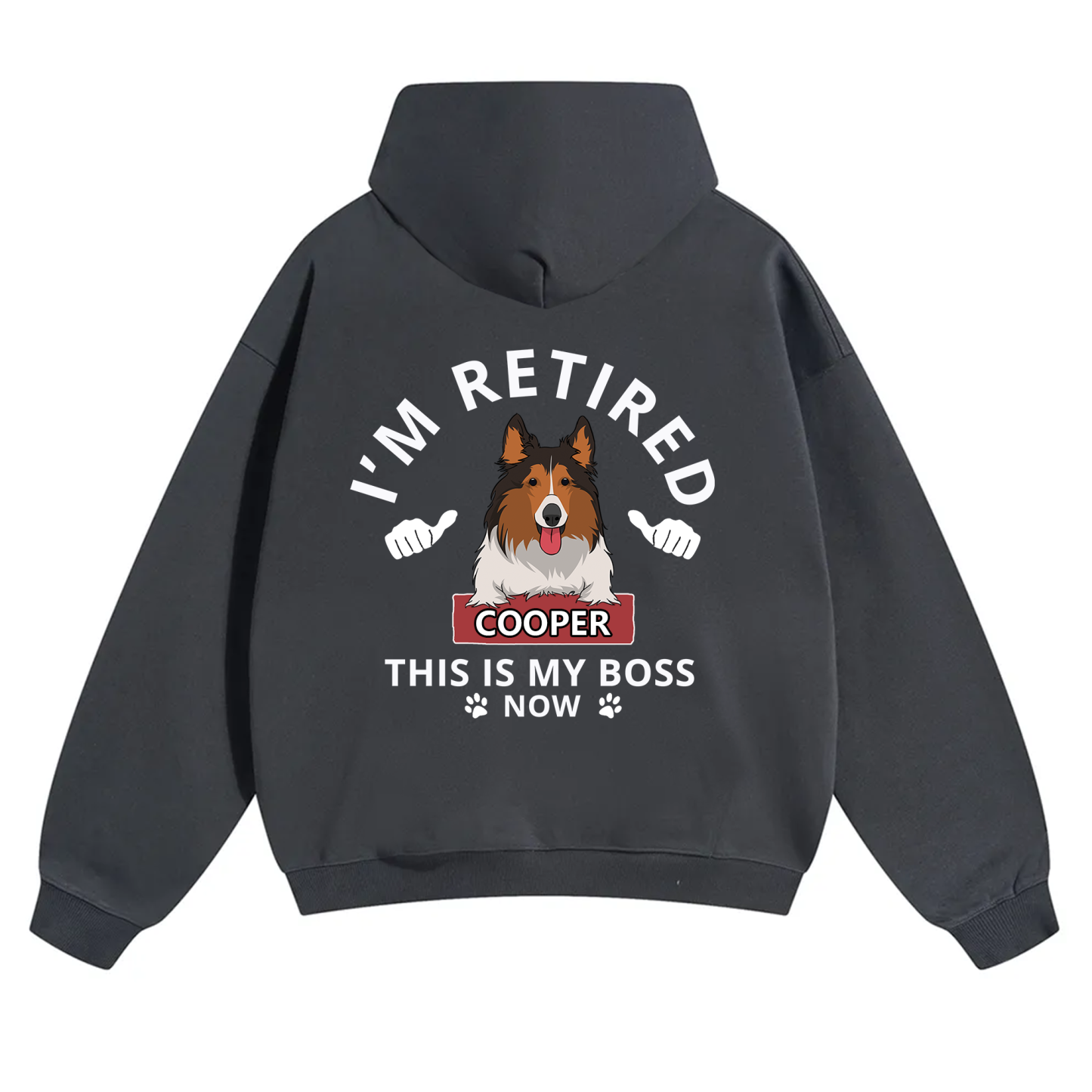 This Is My Boss - Personalized Custom Unisex Hoodie