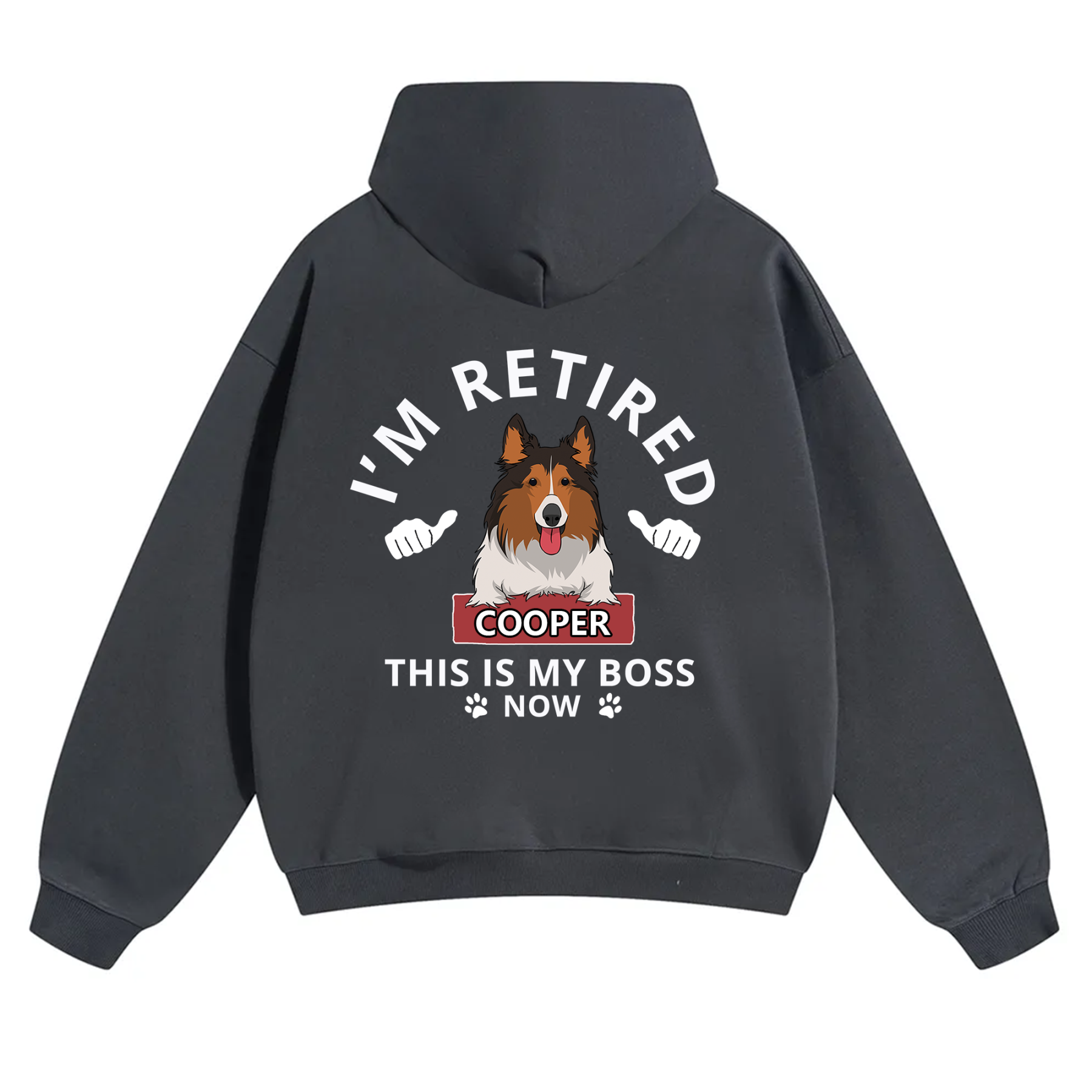 This Is My Boss - Personalized Custom Unisex Hoodie
