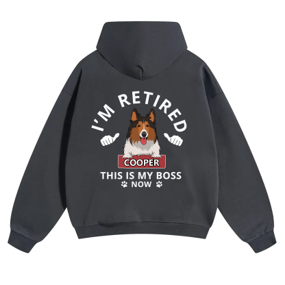 This Is My Boss - Personalized Custom Unisex Hoodie