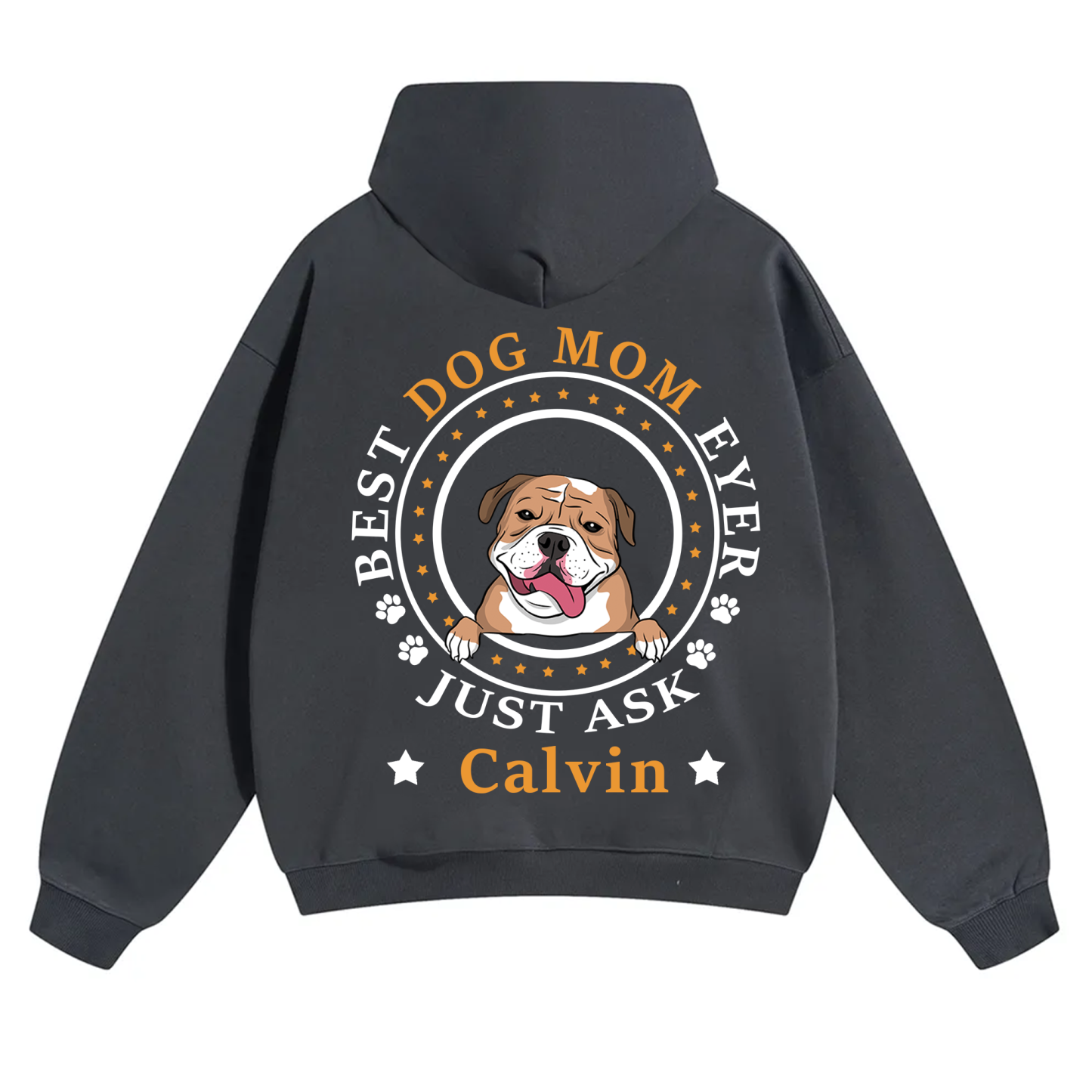 Best Dog Dad/Dog Mum Circle - Personalized Custom Unisex Hoodie