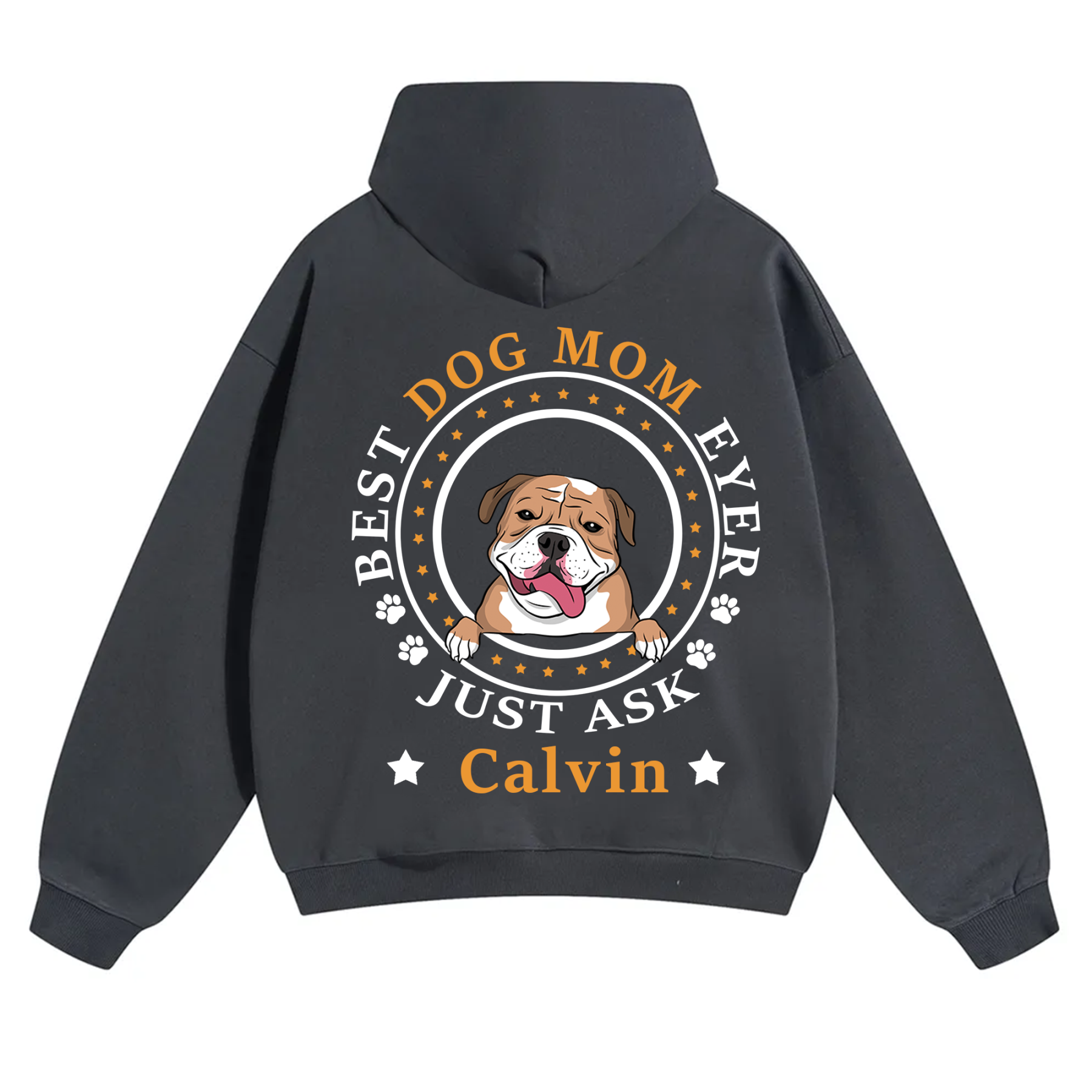 Best Dog Dad/Dog Mum Circle - Personalized Custom Unisex Hoodie