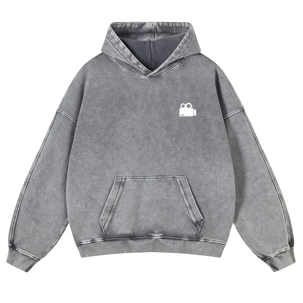 Videographer Washed Hoodie wearishow