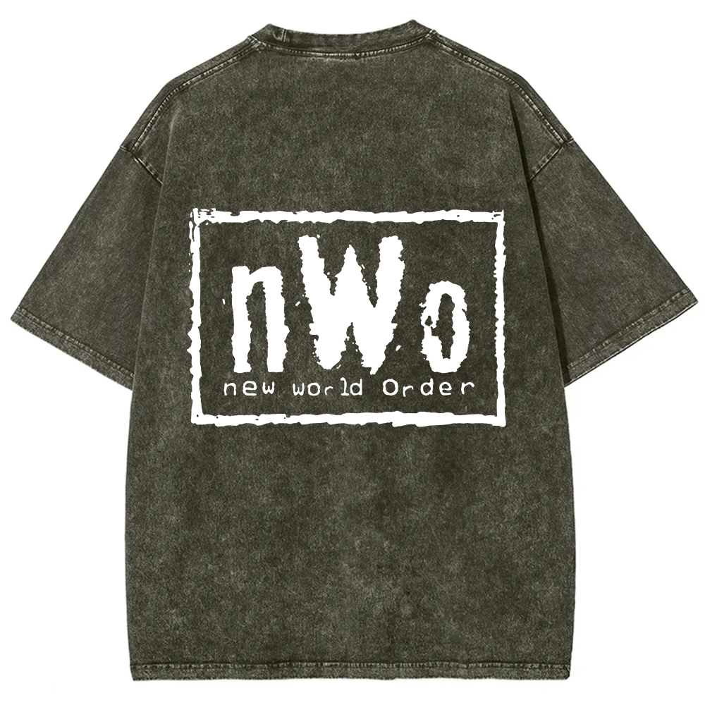 Wrestling Washed Nwo New World Order WWE T-Shirt