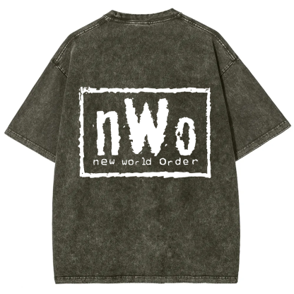 Wrestling Washed Nwo New World Order WWE T-Shirt