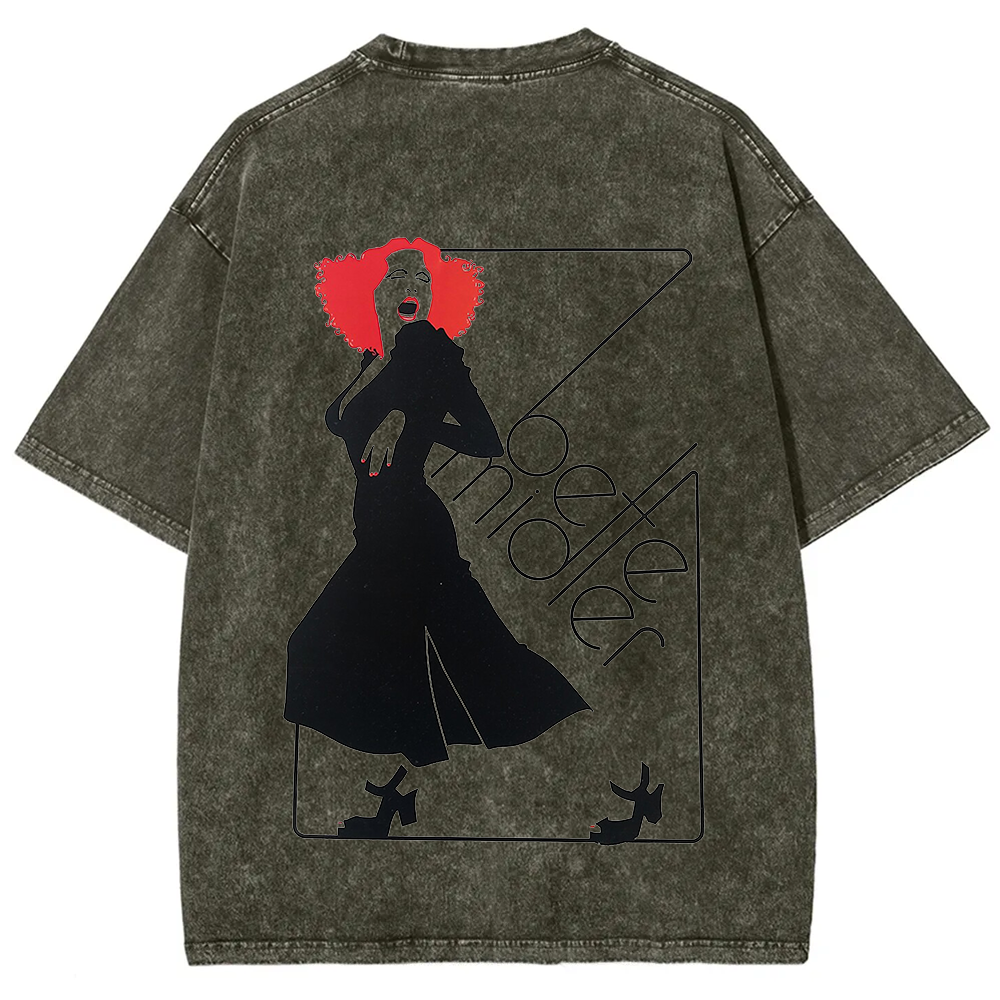 Bette Midler Singer Vintage Washed T-Shirt