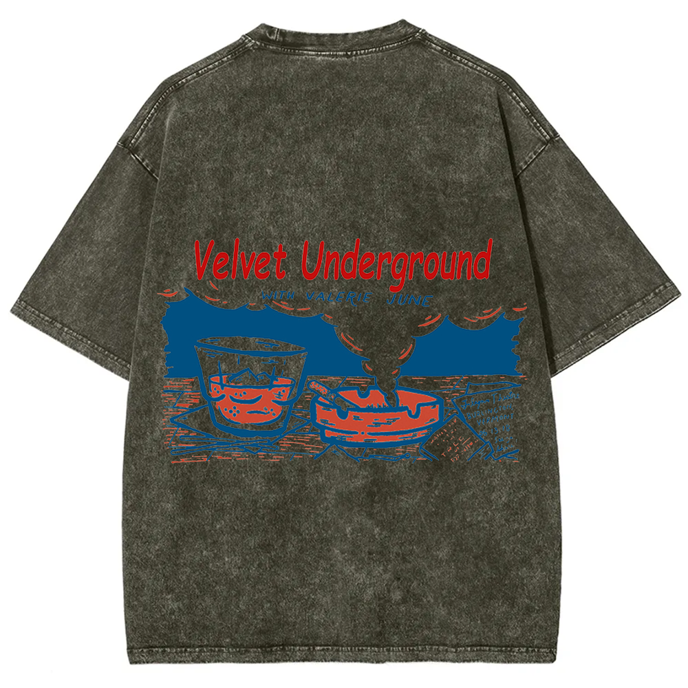 Unisex The Velvet Underground Band T-shirt