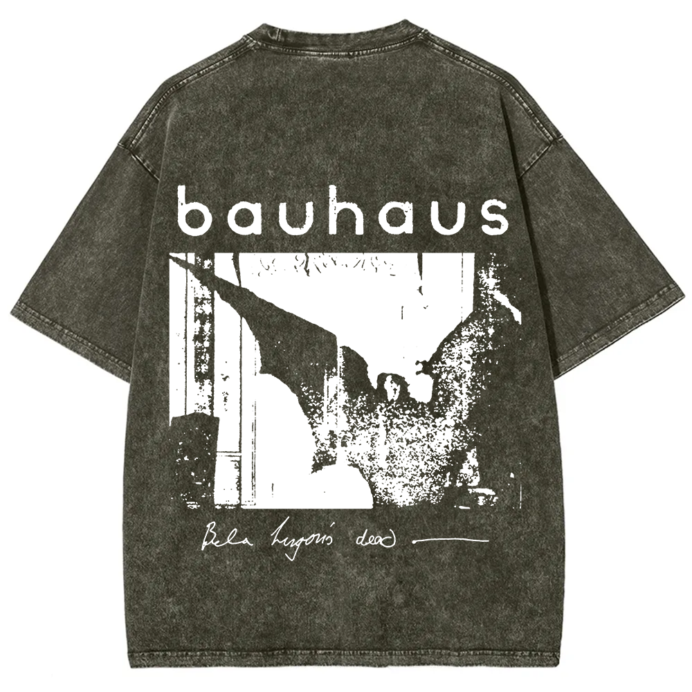 Unisex cotton Bauhaus Rock Band T-shirt