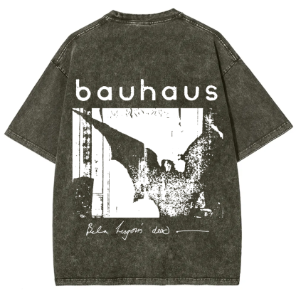 Unisex cotton Bauhaus Rock Band T-shirt