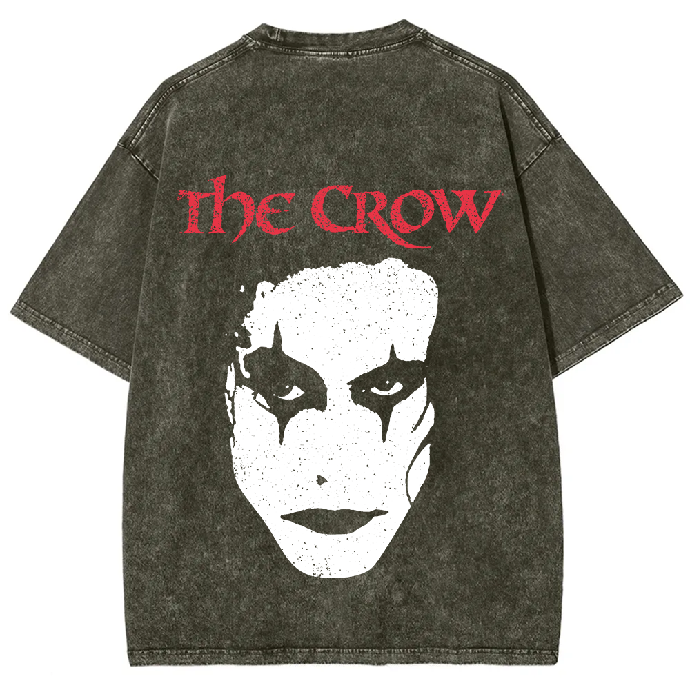 Unisex Vintage Washed The Crow T-Shirt