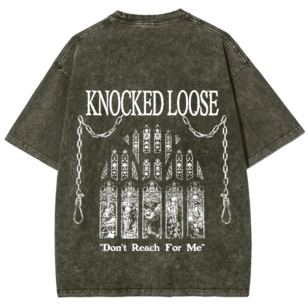 Knocked Loose Band Vintage Washed T-Shirt
