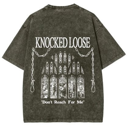 Knocked Loose Band Vintage Washed T-Shirt