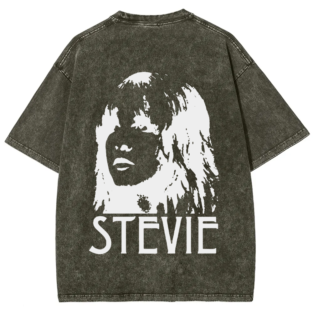Stevie Nicks Singer Vintage Washed T-Shirt