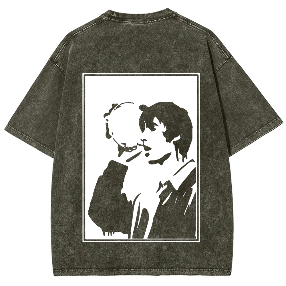 Oasis Band Vintage Washed T-Shirt