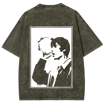 Oasis Band Vintage Washed T-Shirt