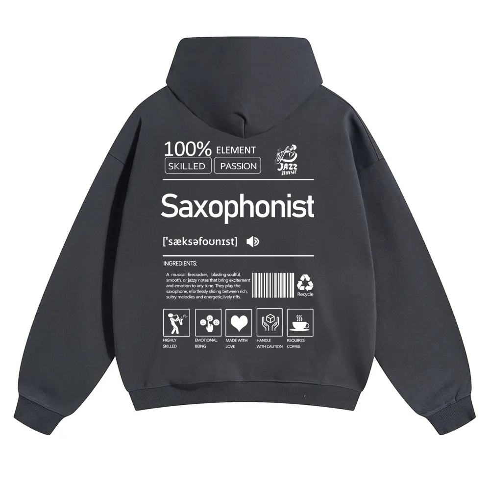 Saxophonist Unisex  Hoodie wearishow