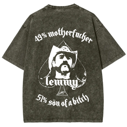  Motörhead Vintage Washed Lemmy Motorhead t-Shirt