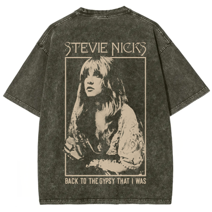 Stevie Nicks Singer Vintage Washed t-Shirt