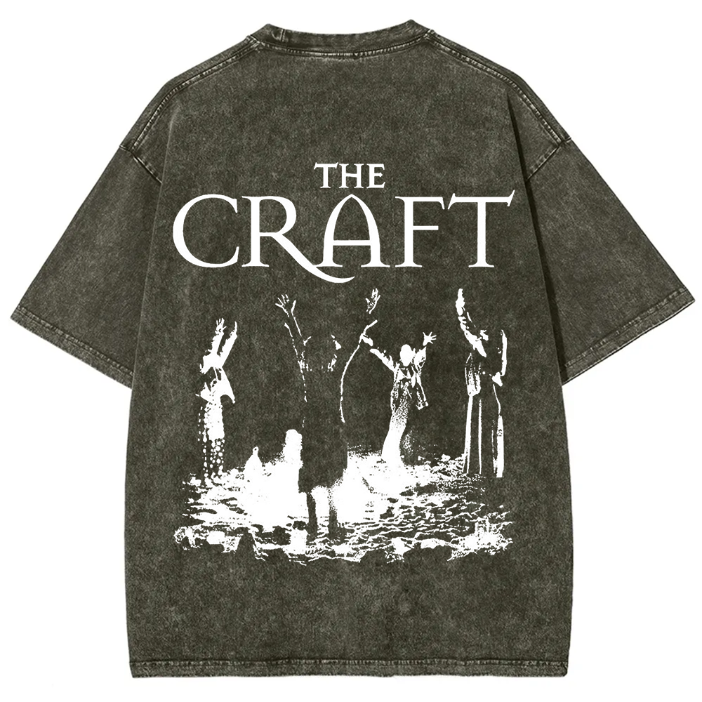 The Craft Horror Movie Vintage Washed t-Shirt