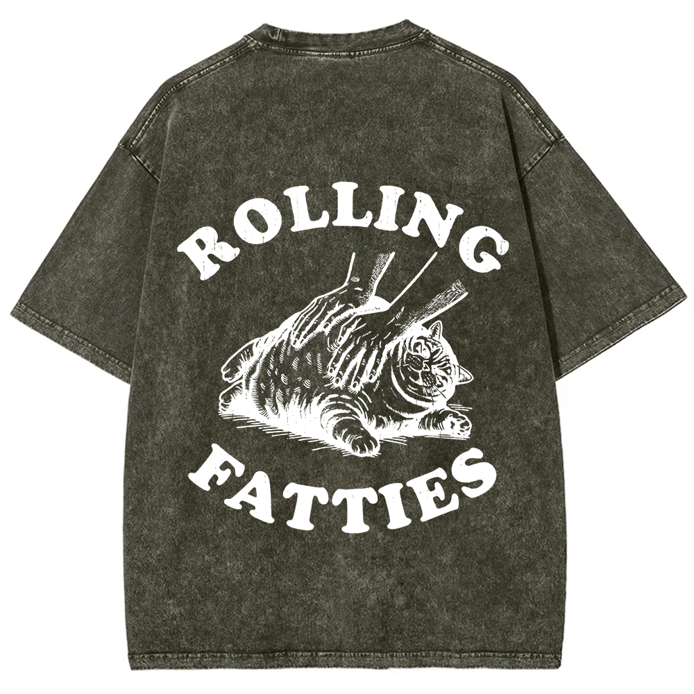 Unisex Rolling Fatties Print Classic t-Shirt