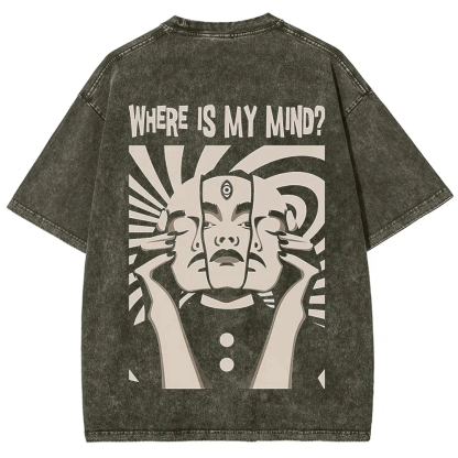 Vintage Washed Pixies Where Is My Mind t-Shirt
